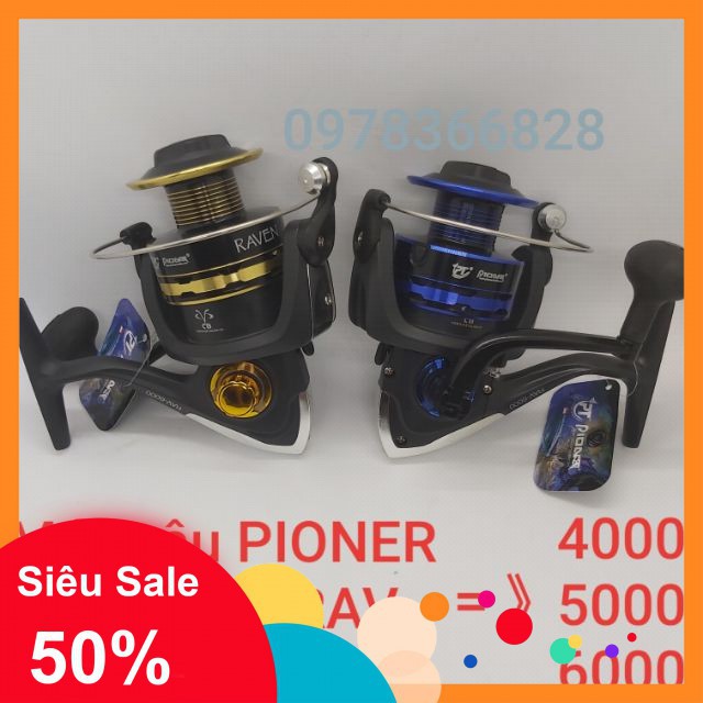 MÁY CÂU PIONER RAV CHÍNH HÃNG (Đồ Câu Sài Gòn)