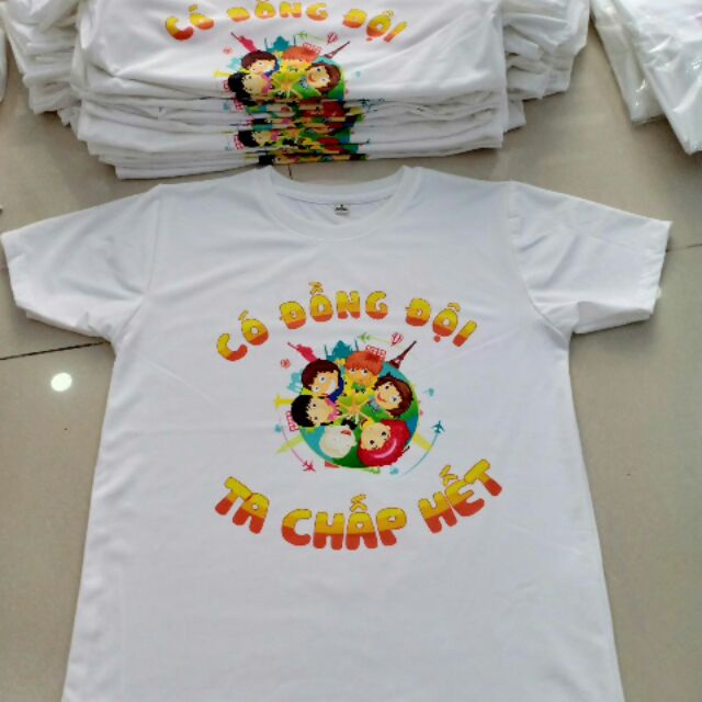 Áo CÓ ĐỒNG ĐỘI TA CHẤP HẾT.  HÌNH THẬT CHẤT MỊN MÁT