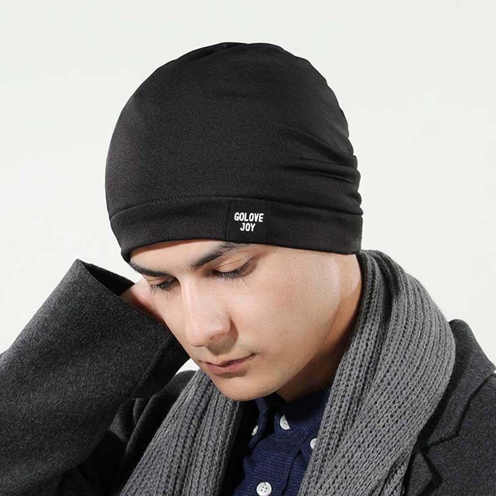 Mũ Hip hop Màu Trơn Giữ Ấm Mùa Đông Cho Nam