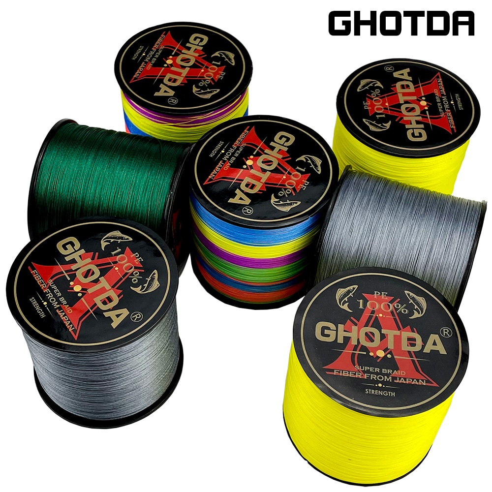 Cuộn Dây Câu Cá Bện 12 Sợi PE X12 300M 500M