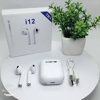 Tai nghe i12 tws bluetooth 5.0 - cảm ứng 4.7 .