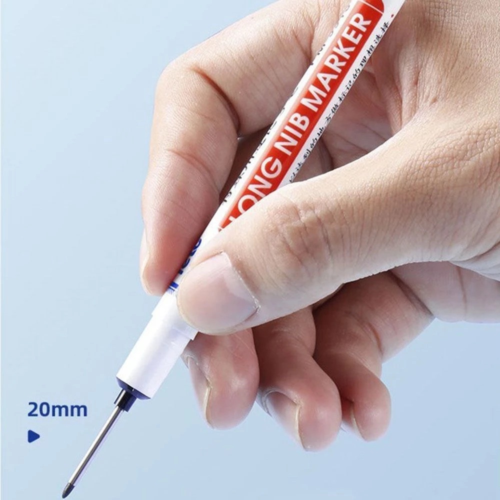 Bút Đánh Dấu Lỗ Sâu 20MM Đa Năng Chống Thấm Nước Nối Dài Cho Đồ Nội Thất