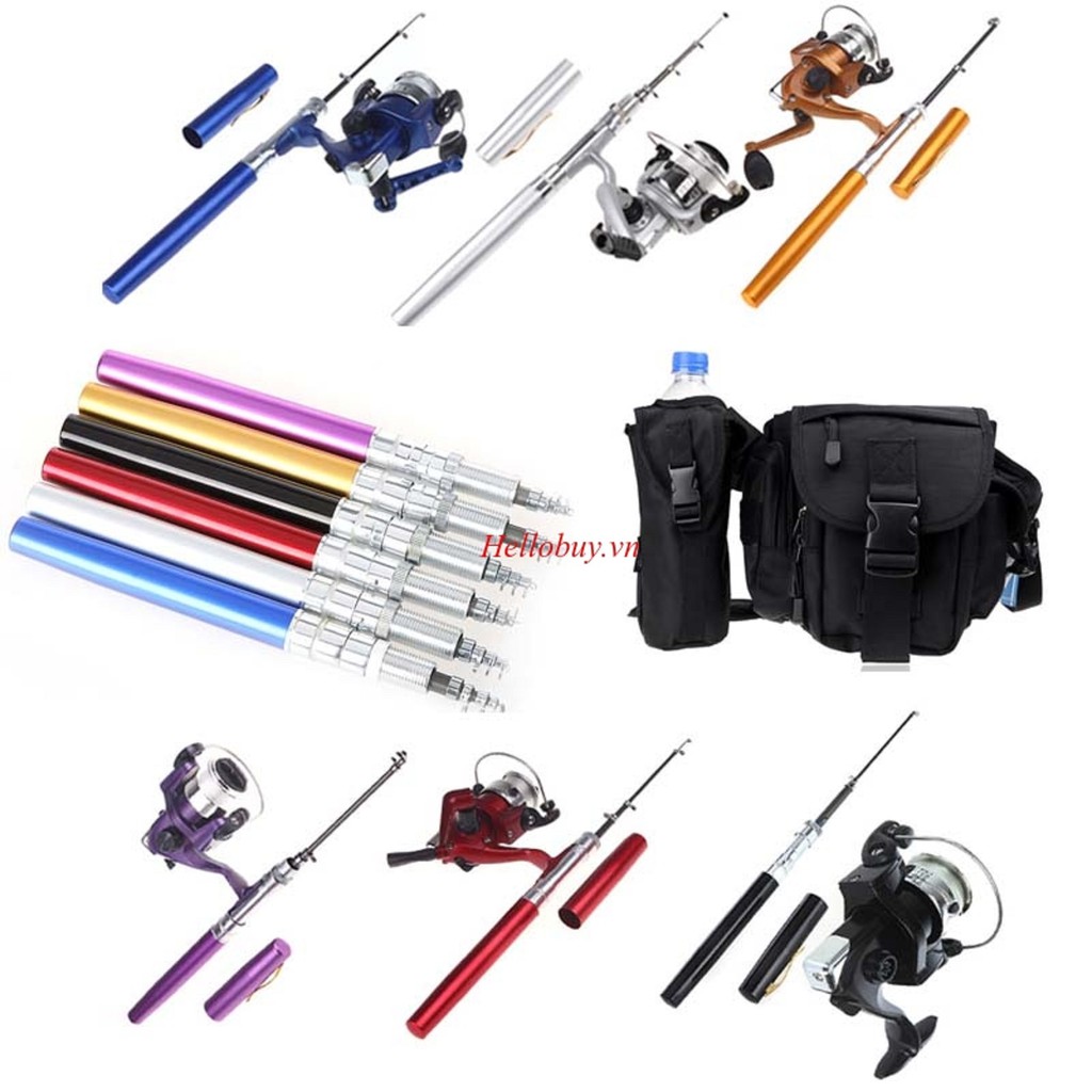 Cần Câu Bút Máy Ngang Mini Cao Cấp