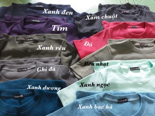 Áo Croptop Cổ Tròn Tay Lửng - Chất Thun Gân