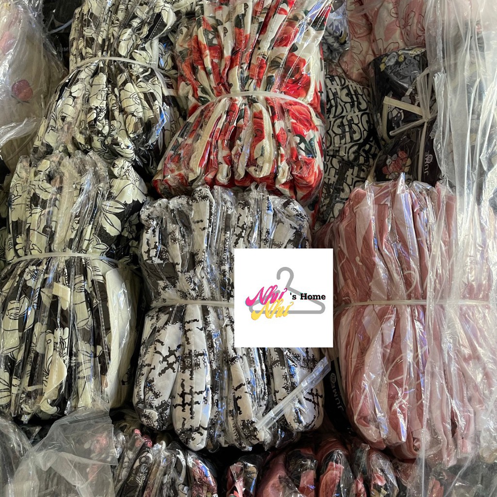 [ VẢI ĐẸP] Pijama Lụa Mango Tay Ngắn Quần Dài Cổ Sen Mẫu Mới | BigBuy360 - bigbuy360.vn