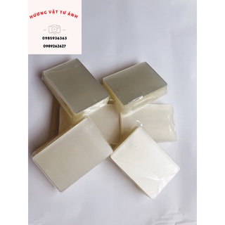 Combo 5 tập giấy ép plastic khổ chứng minh thư - 125mic