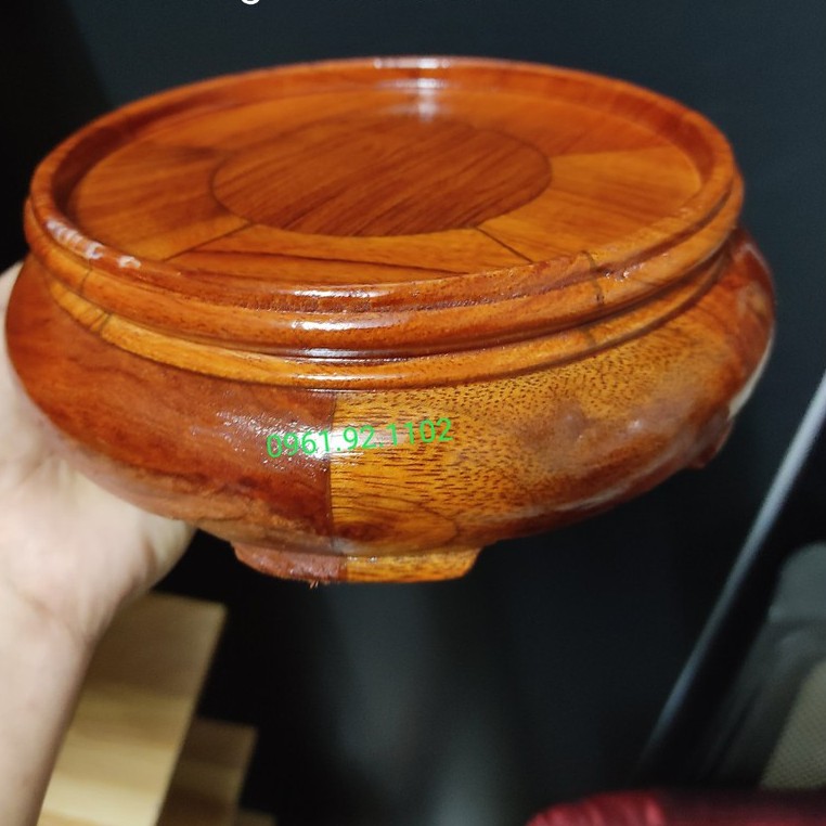 Đế gỗ hương kê bát nhang 12 cm và 13cm và 7.5cm