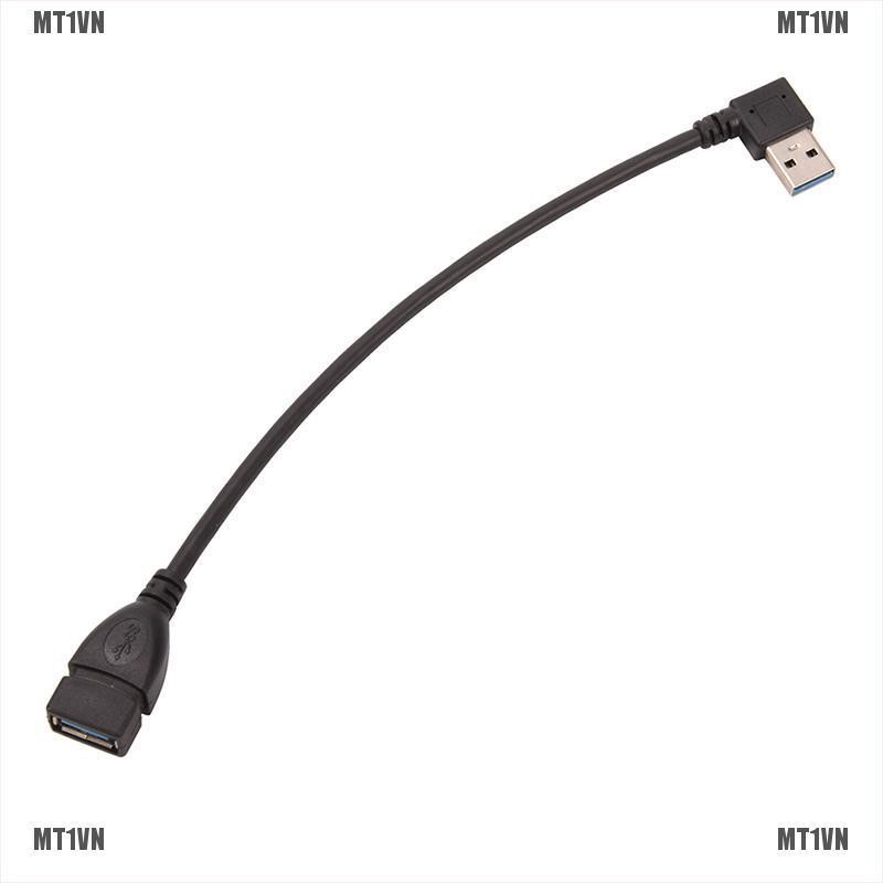 Dây Cáp Mở Rộng Usb 3.0 1 Đầu Đực Sang Đầu Cái 90 Độ | BigBuy360 - bigbuy360.vn