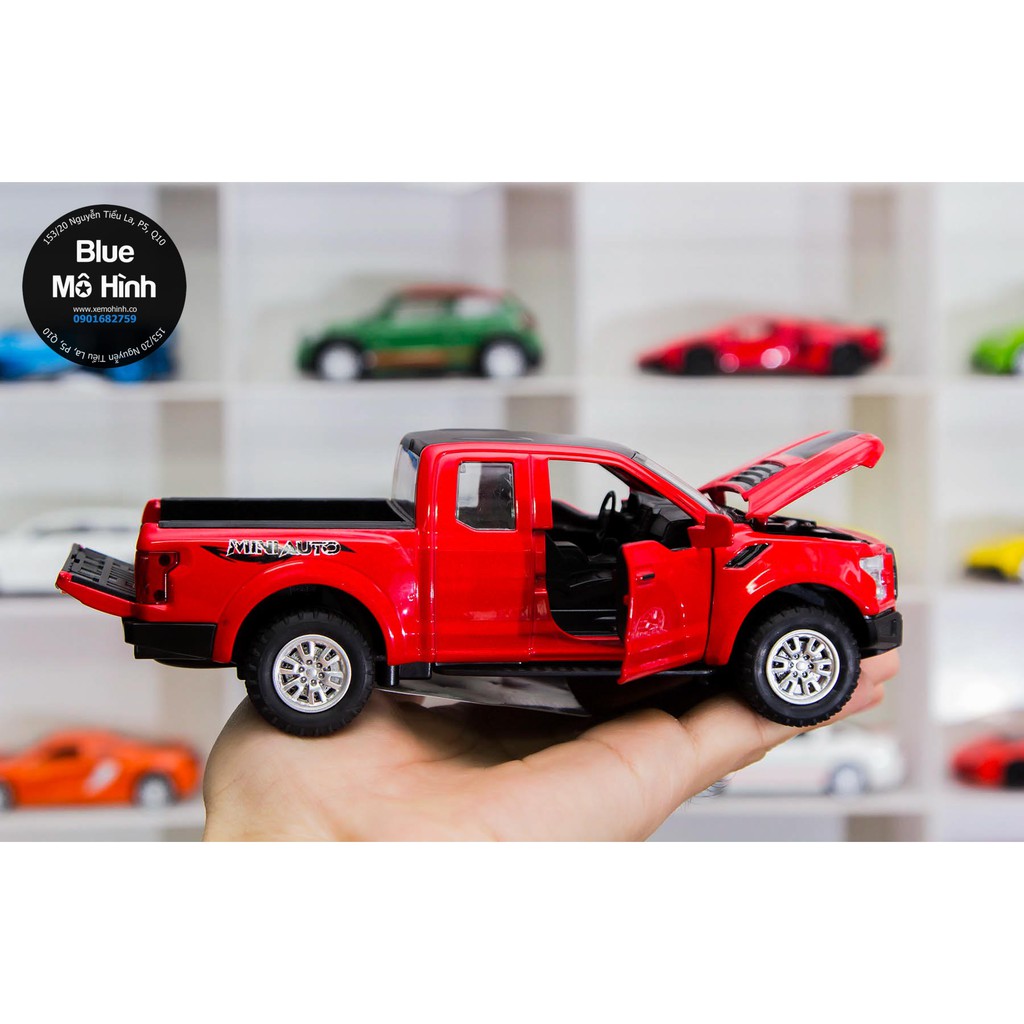 Xe mô hình Ford F150 Raptor Pickup bán tải 1:32