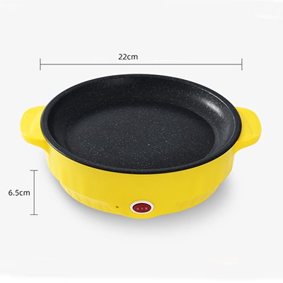 Chảo Điện Chống Dính Mini,chảo Nướng Thịt BBQ Bằng Điện Đường Kính 26 cm Chất Lượng Cao Kiểu Hàn Quốc,Bảo Hành 12 Tháng