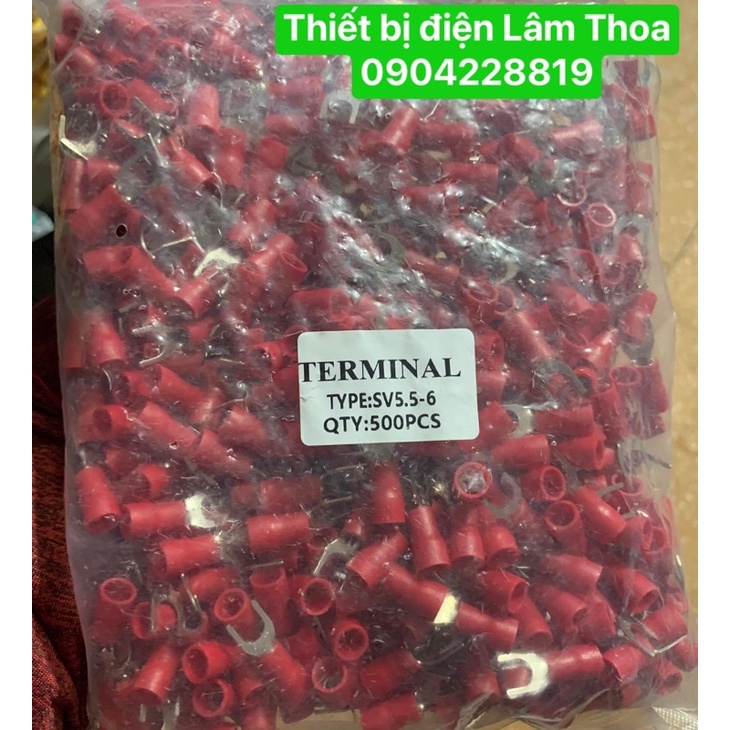 Đầu cos chữ Y SV5.5-6