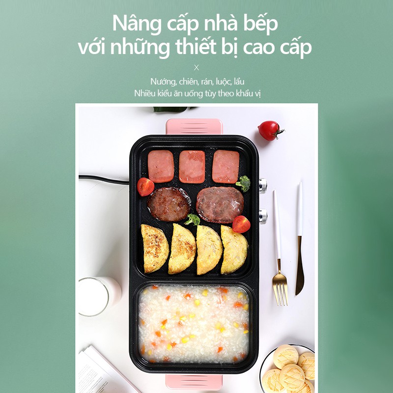 EP13P Bếp lẩu nướng đa năng cao cấp (2 in 1) EP13 gianghangbenbo