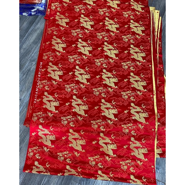 Vải Gấm Vân Long