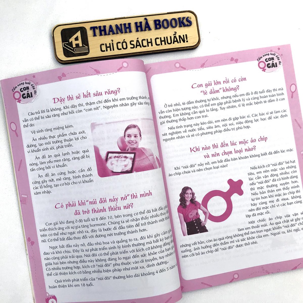 Sách - Cẩm Nang Tuổi Dậy Thì Con Gái