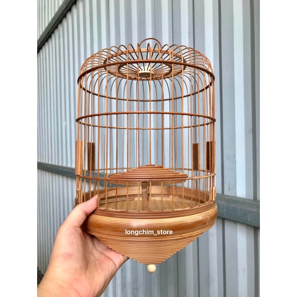 LỒNG KHUYÊN LÙN CHỈ TÀU TRÚC cao 30cm