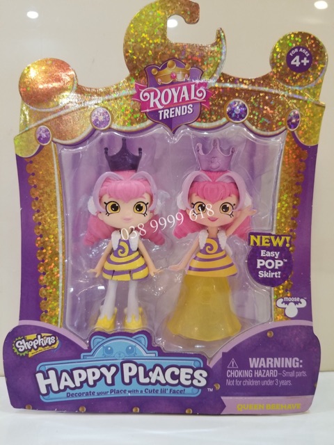 Hộp công chúa & hoàng tử Shopkins Happy Places