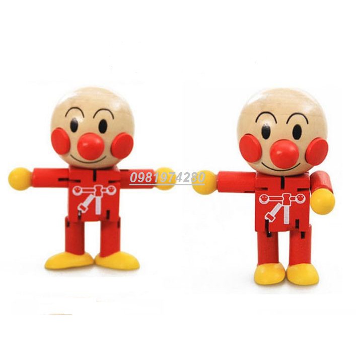 Chú hề bằng gỗ vui nhộn