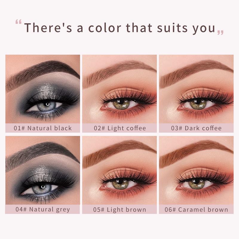 Chì kẻ mày PUDAIER hai đầu với ngòi tam giác xoay 30g tiện lợi