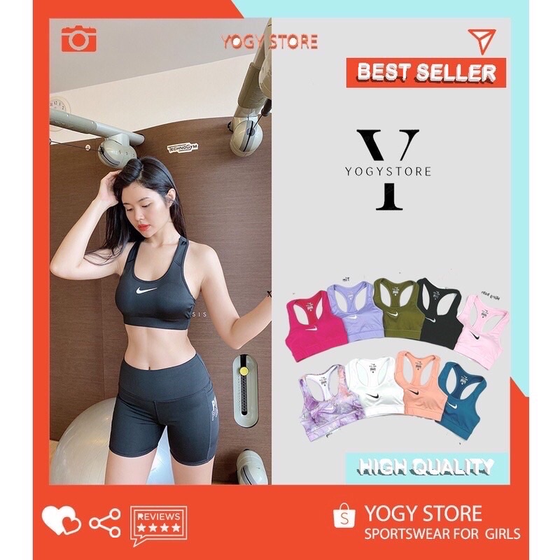 Áo tập Gym bra cơ bản cần có trong tủ đồ tập thể thao chất thun Poly co dãn 4 chiều, đẹp, chất vải mát, nhẹ co dãn tốt