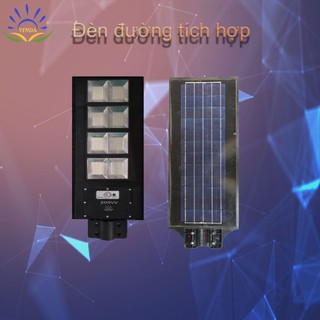Đèn Đường Năng Lượng Mặt Trời. 200W. Mang lại nguồn sáng với 0 đồng tiền điện hàng tháng