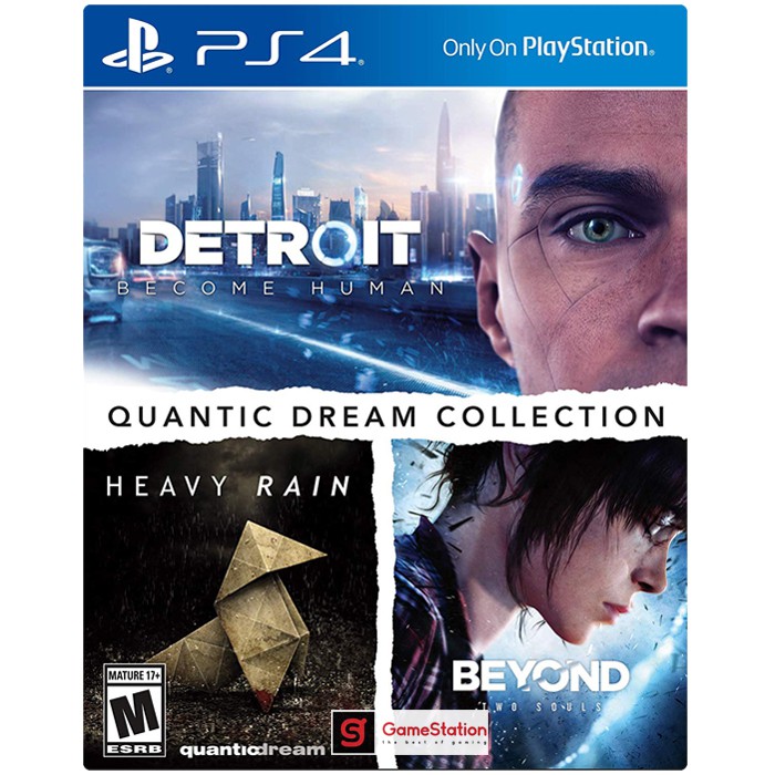 [Freeship toàn quốc từ 50k] Đĩa Game PS4: Quantic Dream Collection (3 game) - hệ US