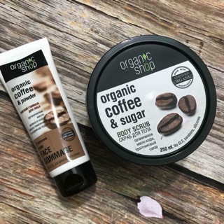 Tẩy da chết organic coffee (tẩy da chết cà phê)
