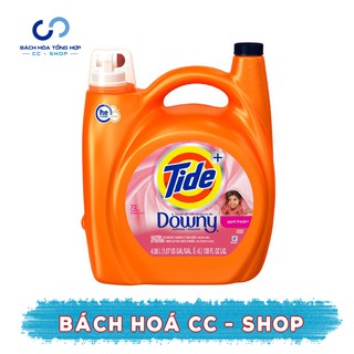 Nước giặt xả tide plus downy april fresh mỹ 4.43l