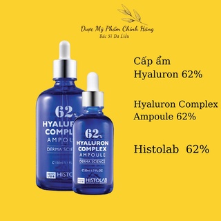 Tinh chất histolab cấp ẩm hyaluron 62% hyaluron complex ampoule 62%