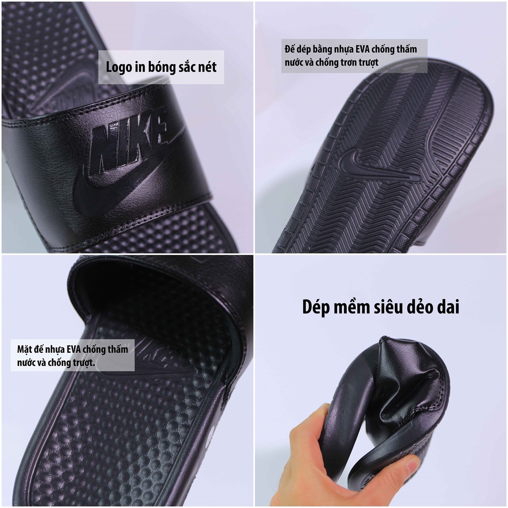 Dép quai ngang nike-dành cho nam nữ đủ màu unisex