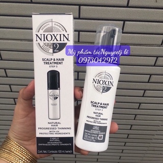 Tinh chất giúp mọc tóc Nioxin Scalp & Hair Treatment System 2 100ml