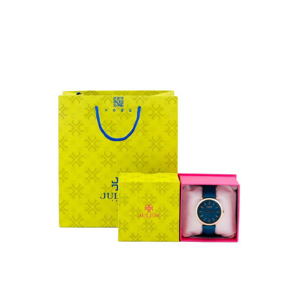 Đồng hồ nữ JULIUS JA-1017 dây da | Julius Official