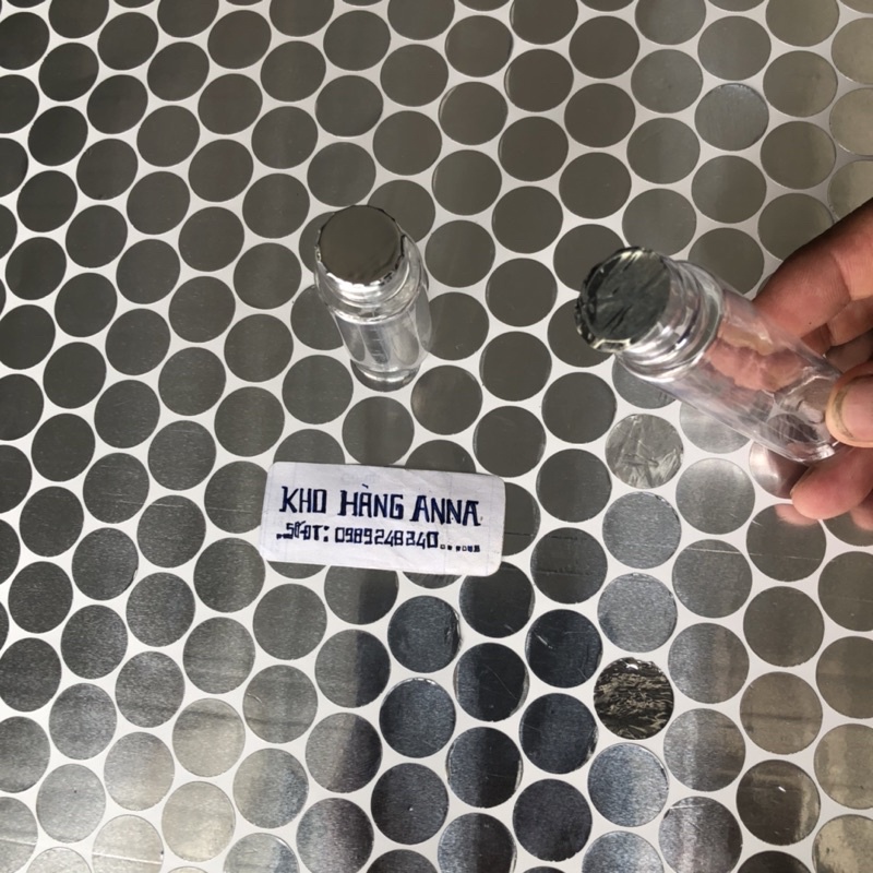 SET Màng Siu Nhôm bạc chống tràn tự dính - Màng Seal Niêm phong miệng chai phi 18 / f20 / f24 / f28