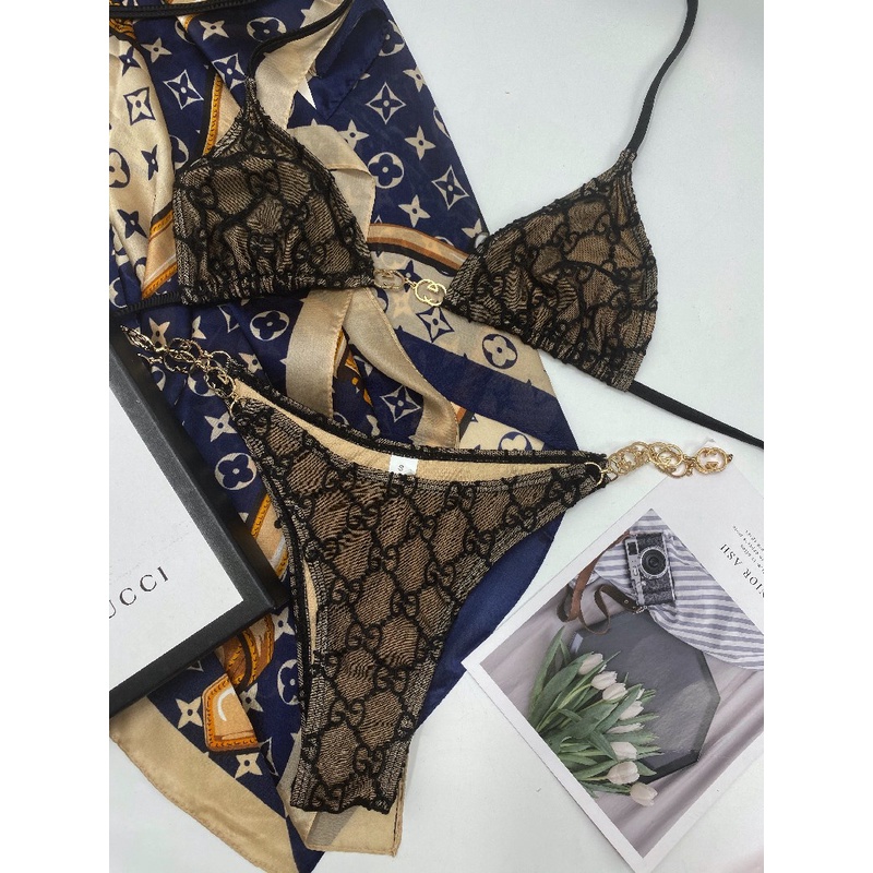 Bộ Đồ Lót Vải Tuyn Không Hộp Quyến Rũ