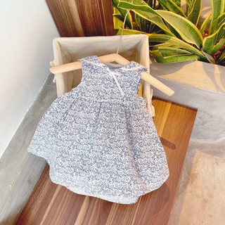 VÁY CỔ SEN HOA NHÍ HÀNG QUẢNG CHÂU CAO CẤP CHO BÉ GÁI (9-18kg)(SP001557 )