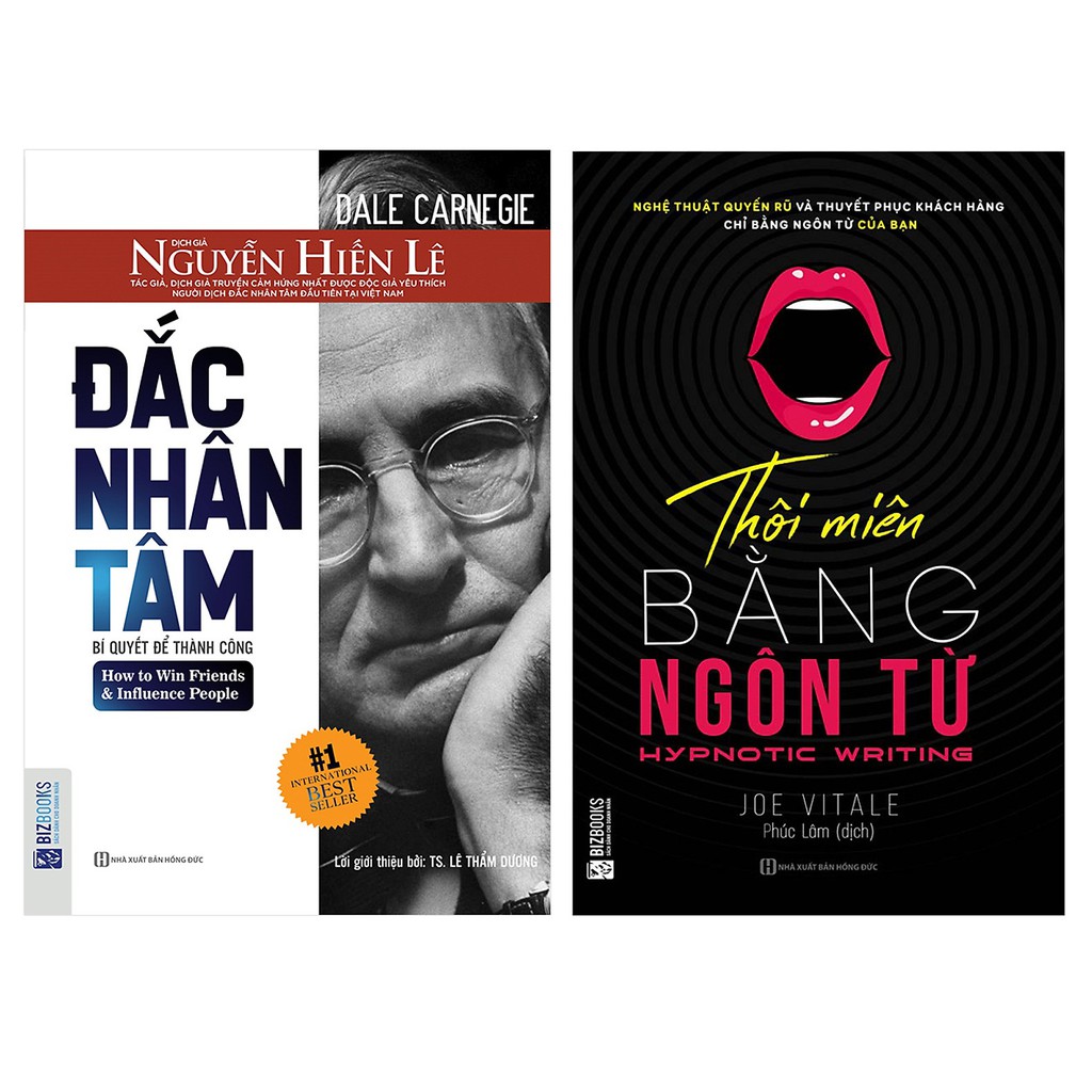 Sách - Combo 2 cuốn Thôi Miên Bằng Ngôn Từ - Đắc Nhân Tâm