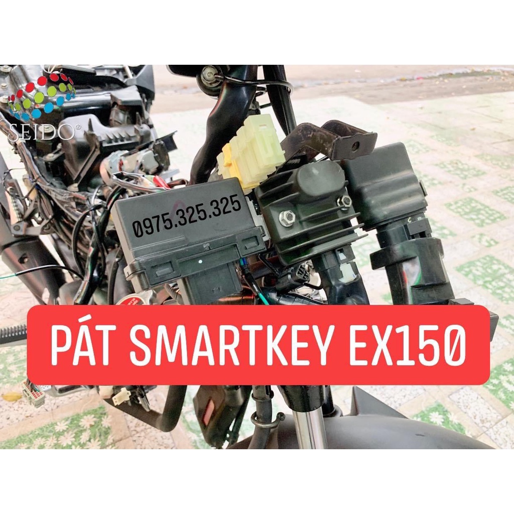 Smartkey Honda mẫu SH350i lắp cho Exciter 150 155 135 Ex10 Sirius- bộ khóa thông minh Ex135 ex150 ex155 Jupiter Fi Si Ju