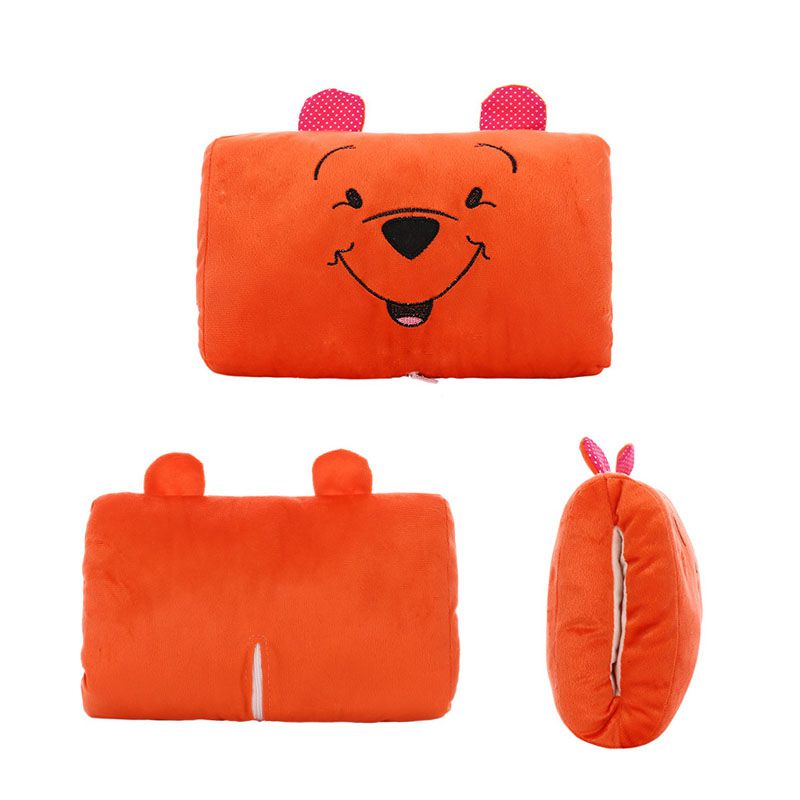 Gối Giữ Ấm Tay 30cm Hình Hoạt Hình SpongeBob Totoro Lợn Búp Bê Nhồi Bông Mềm Mại Dùng Khi Đi Du Lịch
