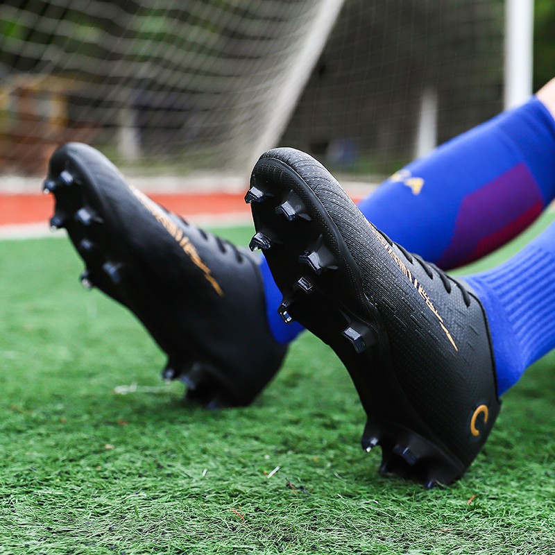 Giày đá bóng FG C Ronaldo chất lượng cao cỡ 32 - 45 cho người lớn/trẻ em