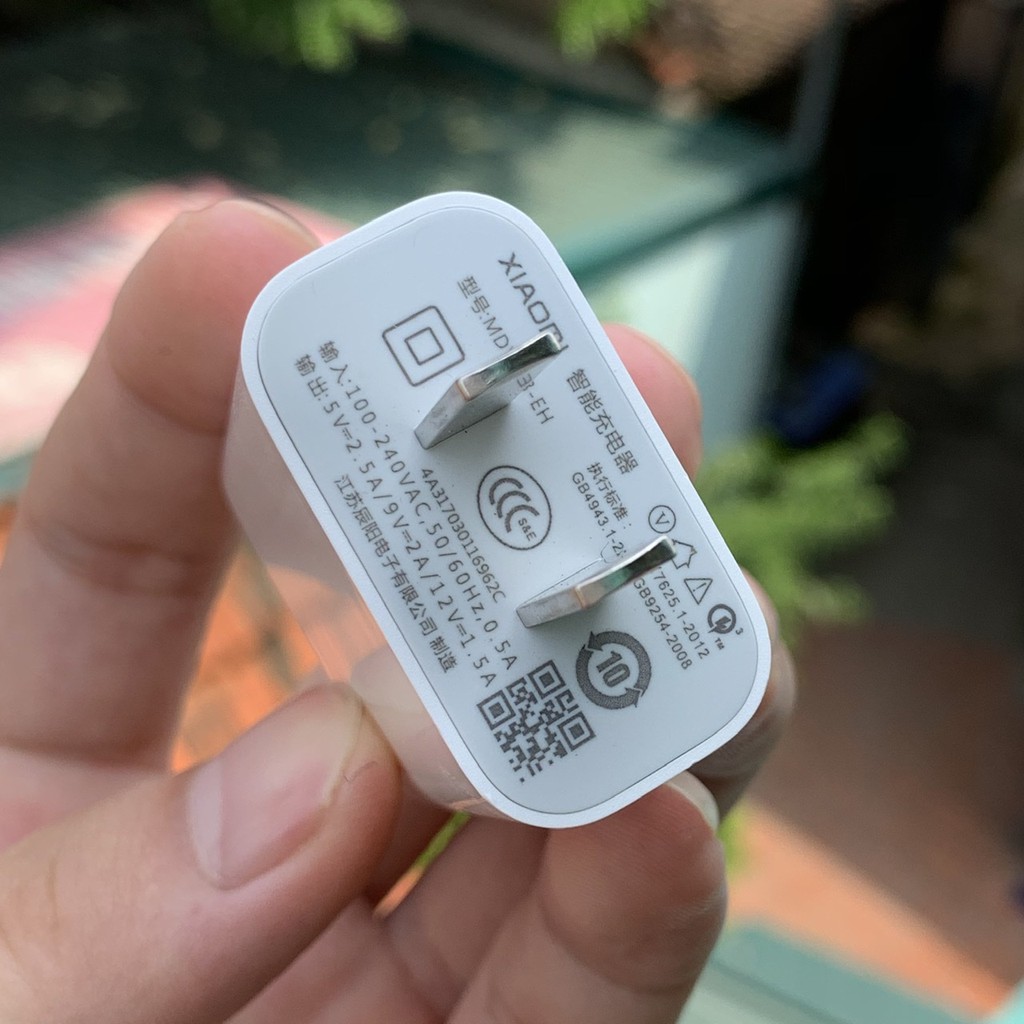 Củ sạc nhanh 18W Xiaomi MDY-08-EH (Trắng) Quick Charge 3.0