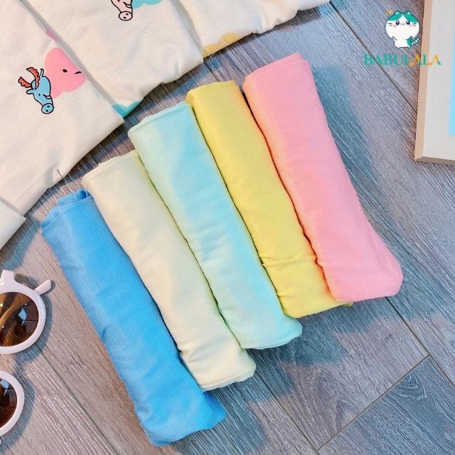 Bộ Quần Áo Minky Mom Chính Hãng Cho Bé Trai Gái 1 2 3 4 5 6 Tuổi-Đồ Bộ Cho Bé Cộc Tay Mặc Hè Vải Thun Lạnh BABULALA CT17