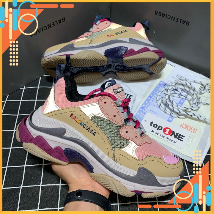 Giày Thể Thao Nam Nữ Balenciaga Triple S G01 [HÀNG CAO CẤP] | BigBuy360 - bigbuy360.vn