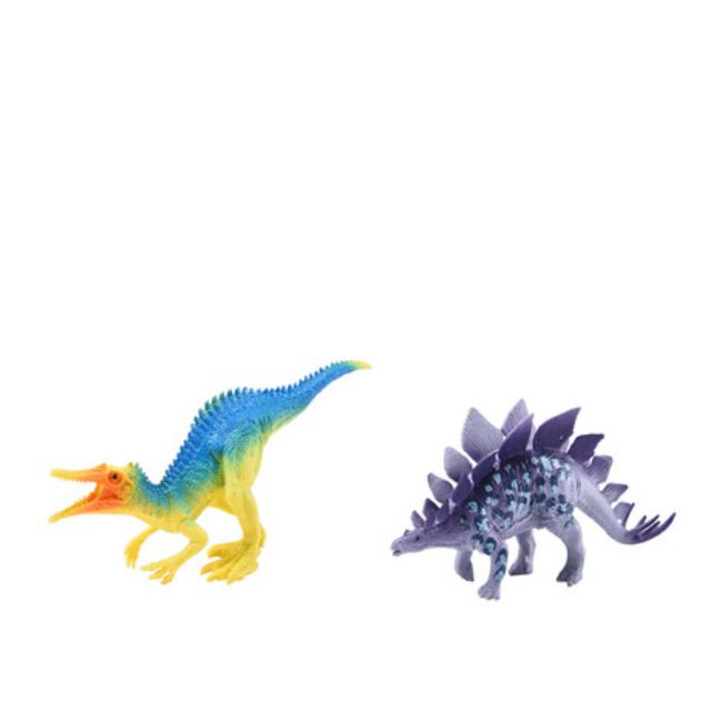 Bộ 6 khủng long size 17 cm hoạ tiết bóng bẩy