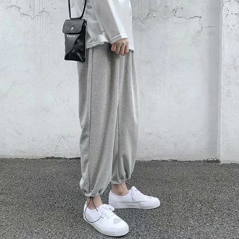 Quần Dài Ống Rộng Thời Trang Hàn Quốc Cá Tính quần jogger nữ thời trang quần jogger nỉ unisex from rộng quần jogger nam