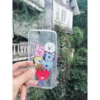 ốp lưng dẻo trong in hình theo yêu cầu-ốp lưng iphone in hình bt21