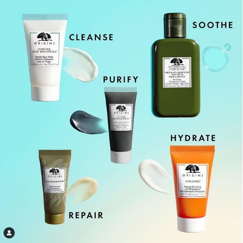 HOT - Fullset  Bộ dưỡng da ORIGINS Bestsellers Best Skin Set