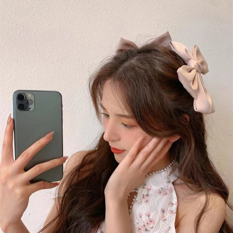 Set 2 Kẹp Tóc Nơ Thời Trang Hàn Quốc