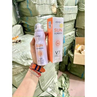 Xịt chống nắng Hàn Quốc Sun Screen V7