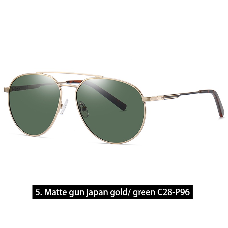 Kính mát phân cực ZELIN gọng kim loại thời trang cao cấp cho nam 3374