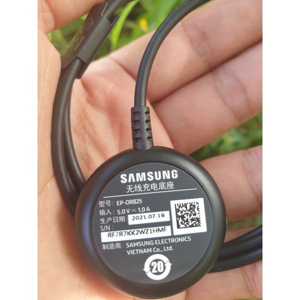 Đế Sạc Samsung Galaxy Watch Active, Active 1, 2/ Watch 3, 4 Chính Hãng
