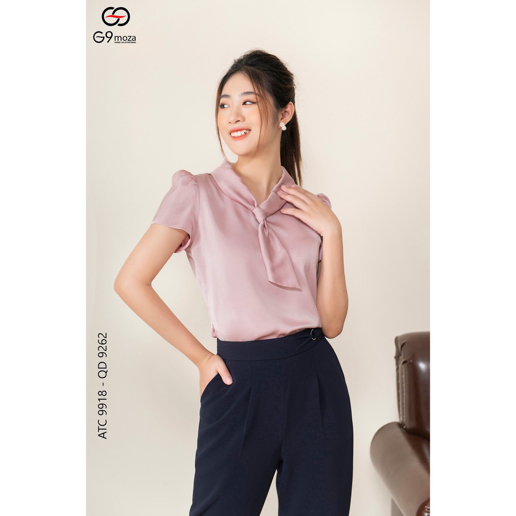 Áo Sơ mi công sở G9moza 9918 chất liệu lụa